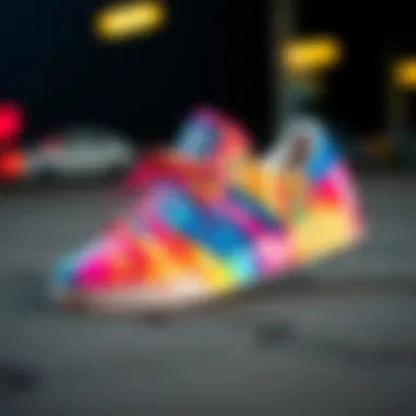 Adidas Tie Dye Skate Shoes Adidas skate shoes with unique tie dye design