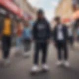 Vibrant street style reflecting cultural diversity