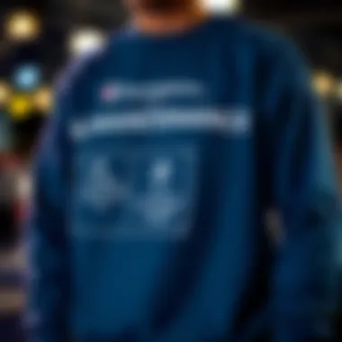 Care and Maintenance for Champion Classic Sweatshirt Infographic detailing care and maintenance tips for the Champion Classic Crew Neck Sweatshirt