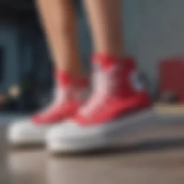 Fashion Ensemble Highlighting Chuck Taylor Lift High Top Platform Sneakers Fashionable ensemble featuring Chuck Taylor Lift High Top Platform Sneakers.