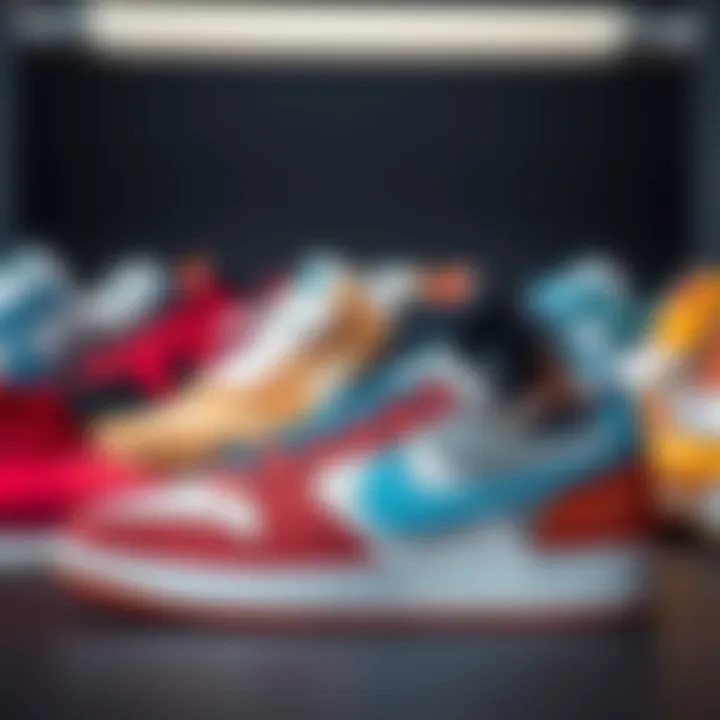 Diverse Color Options Various colorways of the Nike Zoom Air Stefan Janoski displayed together.