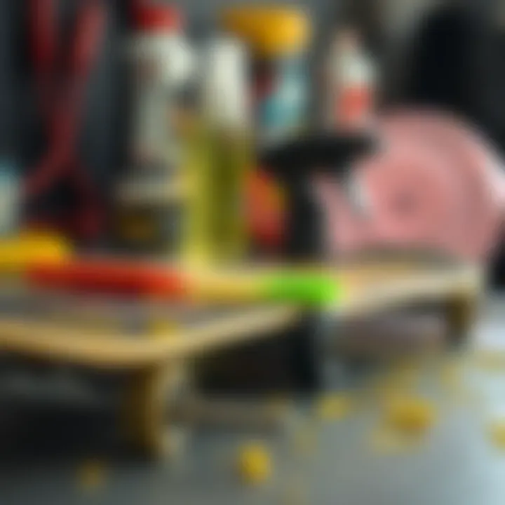 Maintenance tools for spray grip care and longevity