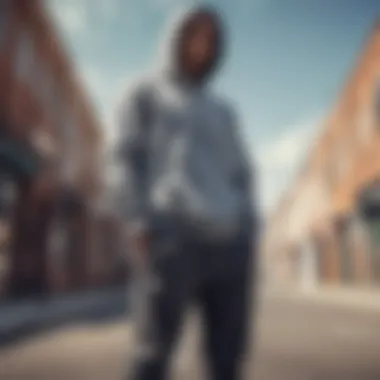 Athleisure Hoodie and Joggers Combination Athleisure look combining a hoodie with joggers