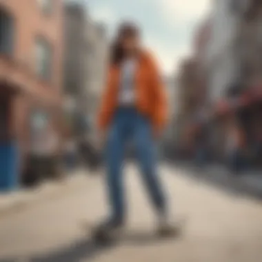 Creative Styling Tips for a Skate-Ready Look Fashionable outfit ideas featuring Dickies cargo jeans