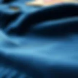 A stylish close-up of Dickies Slim Fit fabric showcasing its quality and texture.