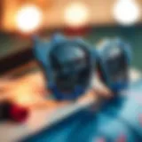 A close-up of Dragoneyewear sunglasses showcasing intricate designs