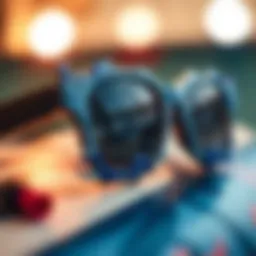 A close-up of Dragoneyewear sunglasses showcasing intricate designs