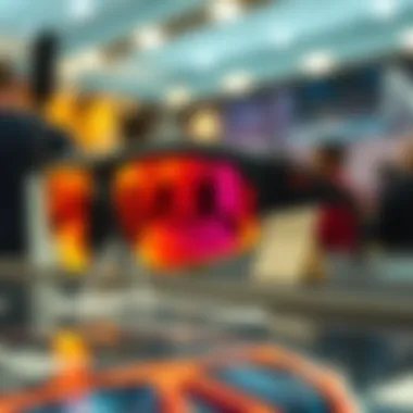 Cutting-Edge Technology of Dragoneyewear Dragoneyewear's innovative technology displayed in a product showcase