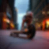 Dynamic view of a Dusters Cruiser in urban setting