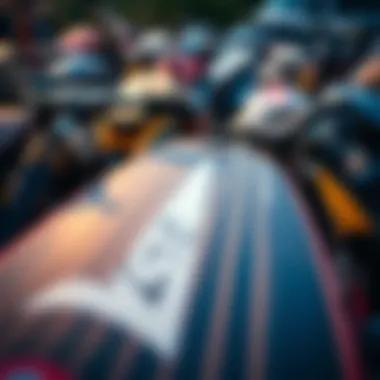 Group of cruisers showcasing different styles and colors