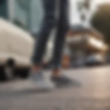 Versatile Styling with Grey Suede Casual outfit featuring grey suede Vans slip-ons