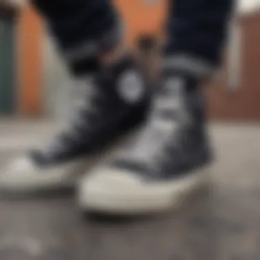 Caring for Your High Top Converse: Tips and Tricks Maintenance of black high top Converse shoes