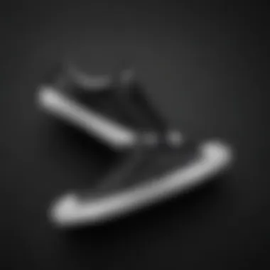 Design Features of Converse Different angles of black on black Converse low tops showcasing design