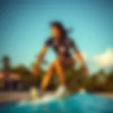 Dynamic design of modern board swimsuits