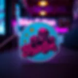 Vibrant Brixton sticker art showcasing skate culture