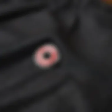 Durability Unveiled: Dickies Fabric Close-Up Close-up of Dickies pants fabric highlighting durability