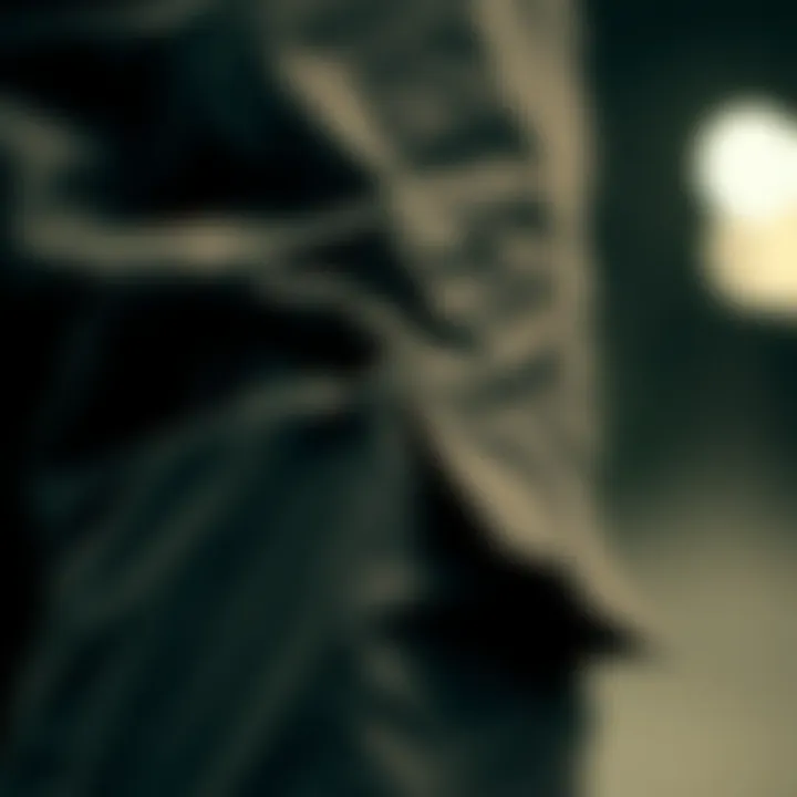 Fabric Matters: The Durability of Dark Cargo Pants Close-up of durable fabric used in dark cargo pants