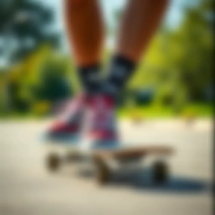 Skateboarder demonstrating the functionality of DC Spartan Shoes on a skateboard