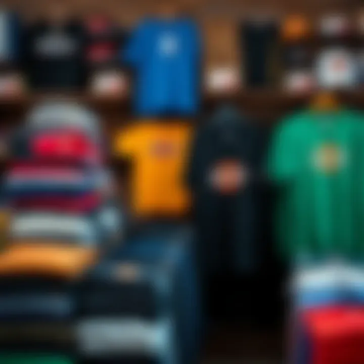 Variety of Dickies products including pants and shirts