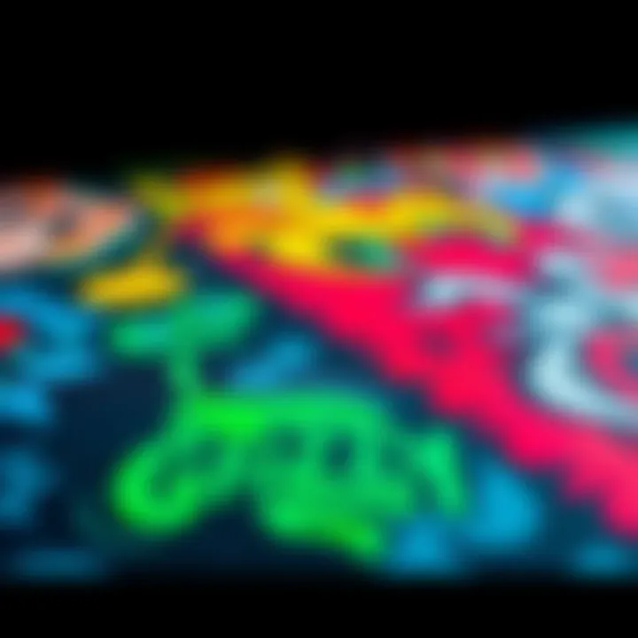 Different designs of Grizzly Griptape reflecting skate culture