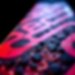 Close-up of Grizzly Griptape texture showcasing its grip