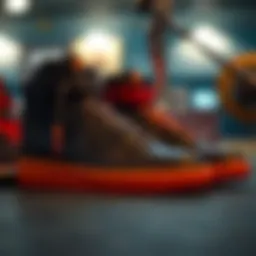 High-top Airforce Ones showcasing design details