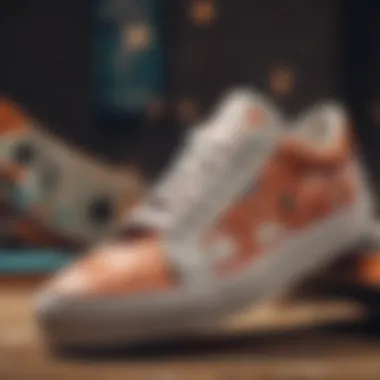 Quality Materials Behind Koi Sneakers Close-up of materials used in Koi sneakers