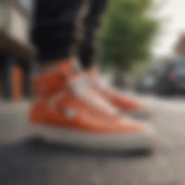 Innovative Aesthetics of Koi Sneakers Koi sneakers showcasing unique design elements