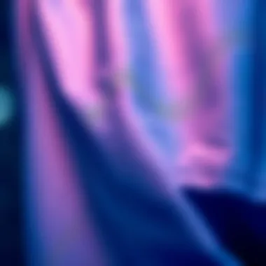 Close-up of Nike long shorts fabric showcasing advanced material technology