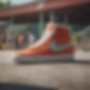 Versatile Styles and Settings Collage of the Nike SB Blazer Court DVDL in various settings and styles