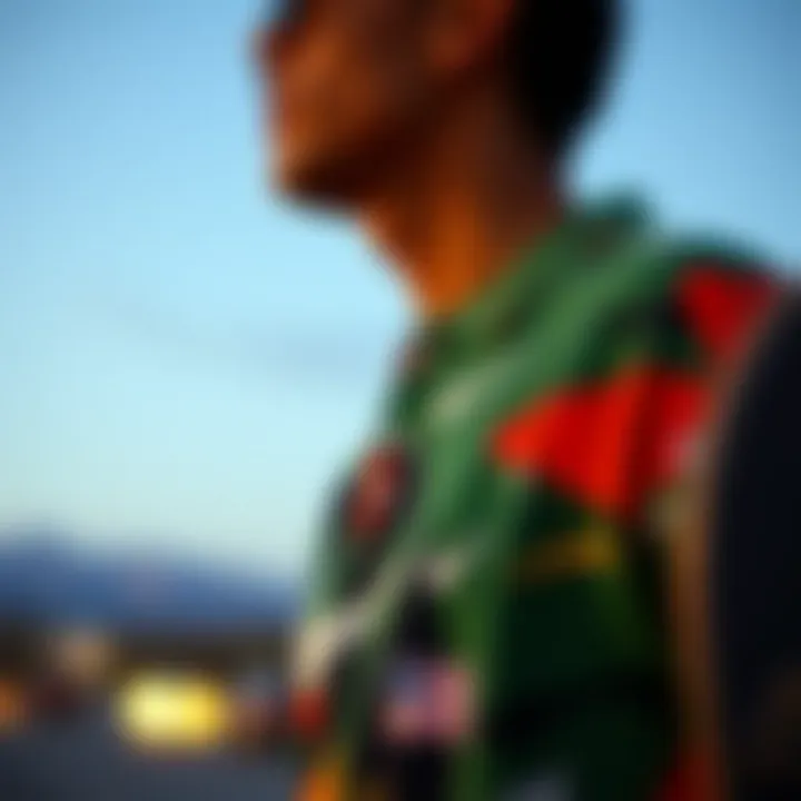 Nike SB Polo Shirt paired with casual streetwear