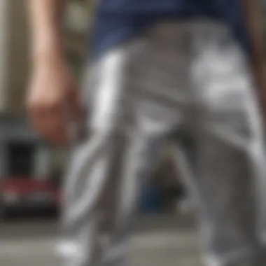 Design Details of Quicksilver Pants Stylish design details of Quicksilver Pants