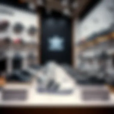 Adidas Footwear Display Adidas footwear display in a modern retail store