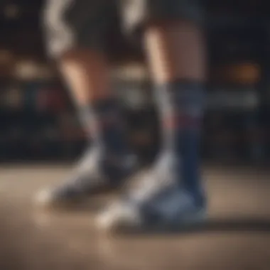 Adidas Originals Socks with Essential Skate Gear Flat lay of Adidas Originals socks with skate gear