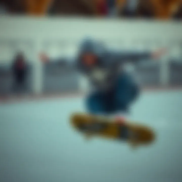 Comfort and Performance of Affordable Sweatshirts in Action Skateboarder performing tricks while wearing a comfy sweatshirt