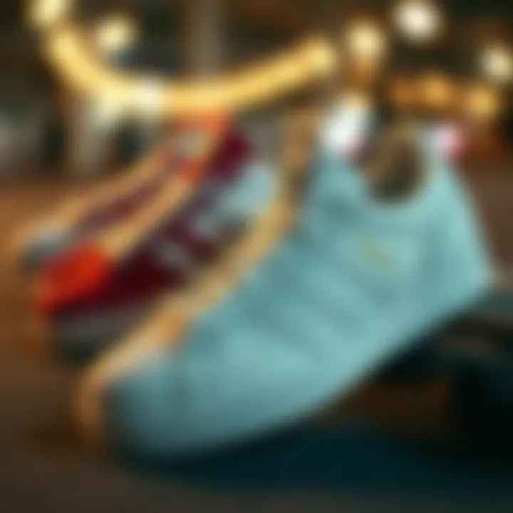 Comparative analysis of Samba White Gum with contemporary sneaker designs