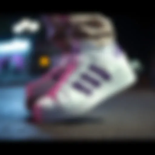Exploring the Aesthetic and Functionality of White and Purple Adidas Introduction