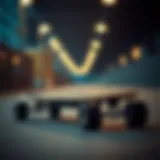 Sleek Design of Battleaxe Longboard Battleaxe longboard showcasing its sleek design