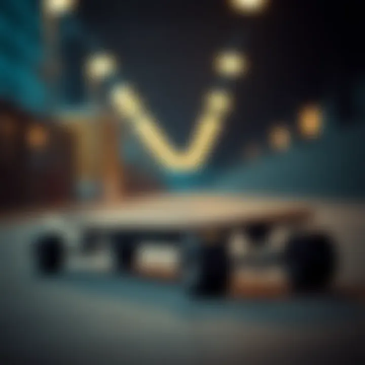 Sleek Design of Battleaxe Longboard Battleaxe longboard showcasing its sleek design