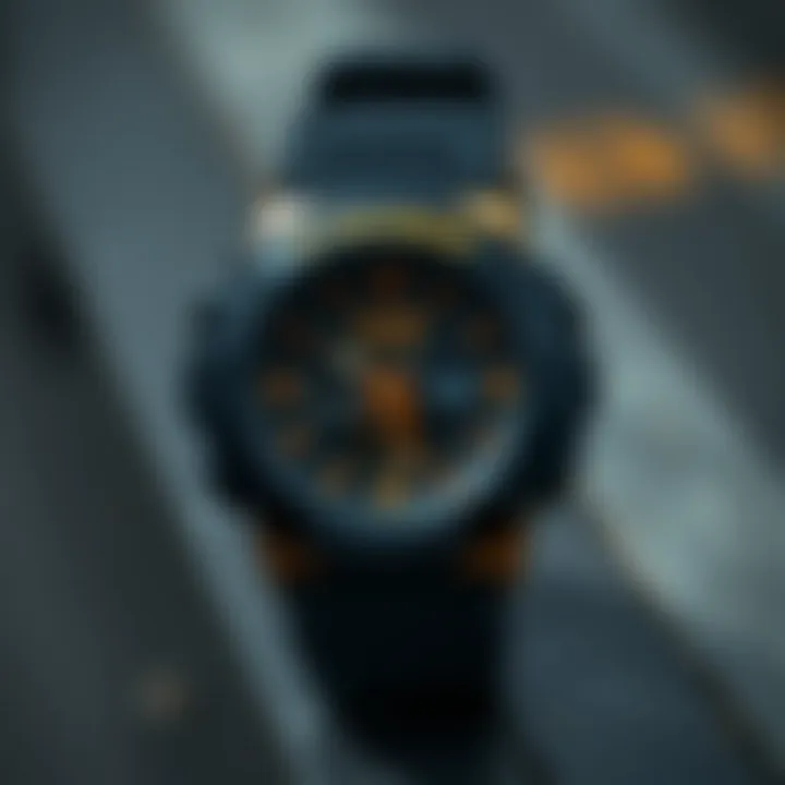 Cultural significance of the black and gold color scheme in watches