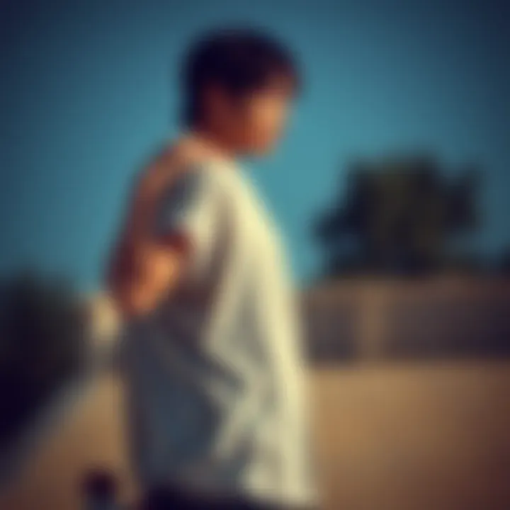 Different ways to style a dropped shoulder t-shirt