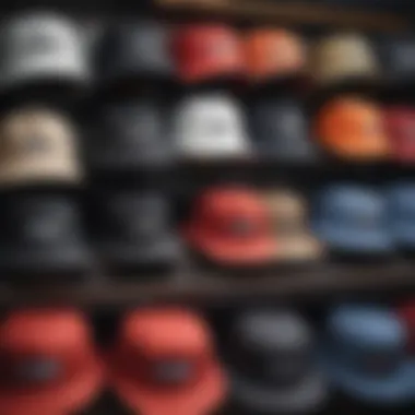 Design Variations of Hankley Bucket Hat Various design variations of the Hankley bucket hat displayed