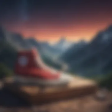 Mountain Landscape Under a Starlit Sky A breathtaking view of a mountain landscape under a starlit sky