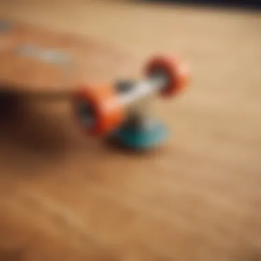 Craftsmanship and Materials of Termite Skateboards Close-up of the craftsmanship and materials used in Termite Skateboards