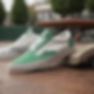 Versatility Redefined: Style Combinations with Vans A collection of Vans shoes in various style combinations
