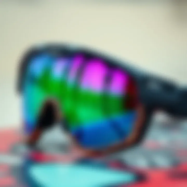 Close-up view of Oakley Gascan features and design