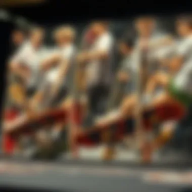 A historical collage depicting the evolution of skateboarding and its cultural significance.