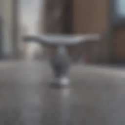 Detailed view of the Silver T Tool highlighting its unique features
