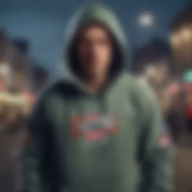Diverse Designs of Spitfire Hoodies Display of various Spitfire hoodie designs