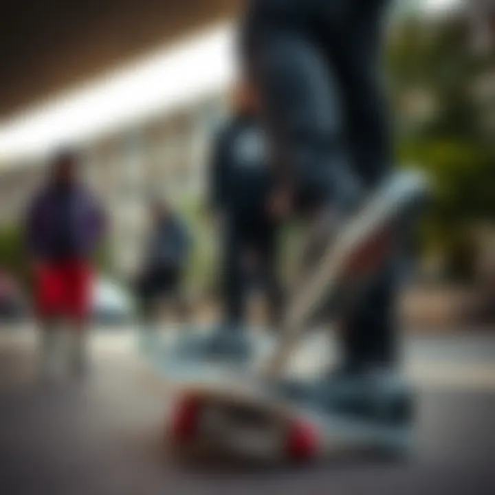 Skaters Experience with Vans Ultrange Exo Shoes Skaters enjoying their experience with Vans Ultrange Exo shoes in an urban setting